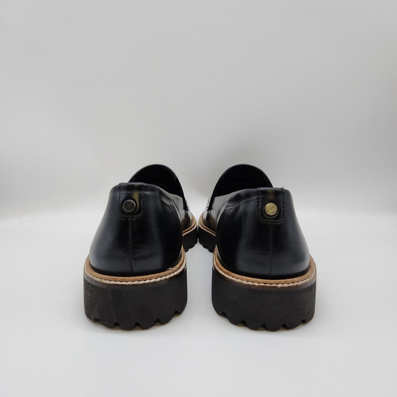 Ecco Black Leather Loafers - Picture 5 of 13